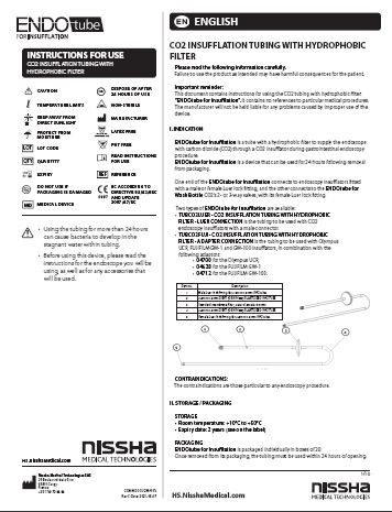 <p>ENDOtube - CO2 Insufflation Tubing</p>