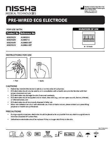 <p>ECG Electrode</p>